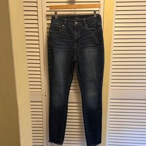 Lucky Brand Dark Blue Olivia Women's Skinny Jeans
